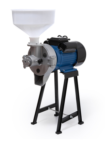 Электрическая мукомолка AKITAJP ML-MA (2,2 кВт) зерновая мукомольная мини мельница жерновая для приготовления муки, помола зерна, зерновых, специй, кофе, профессиональная