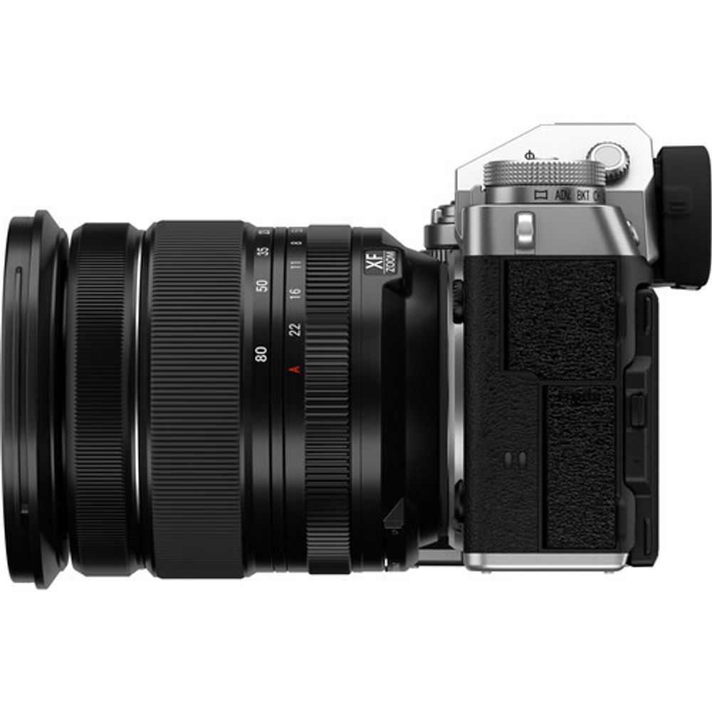 Fujifilm X-T5 беззеркальная камера с объективом XF 16-80mm f/4 R OIS WR, серебристый