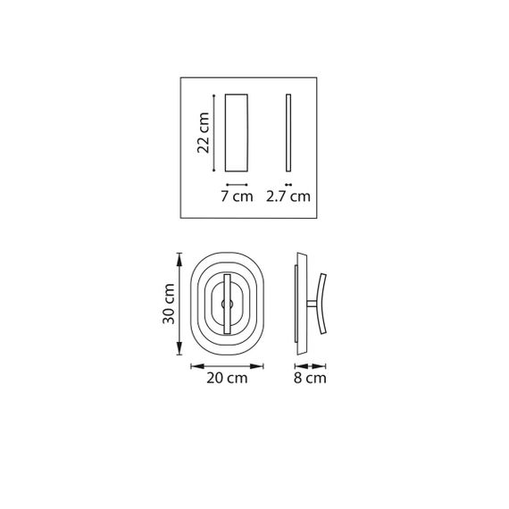 Бра Erica Lightstar 609641