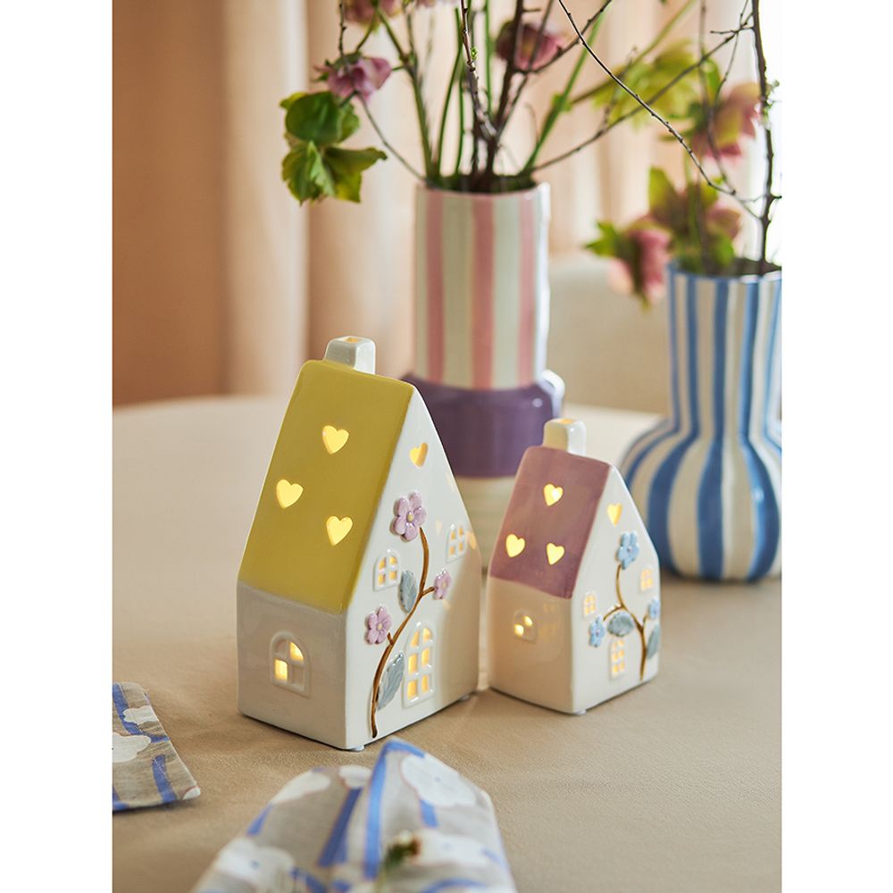 Домик из фарфора с подсветкой Aars из коллекции Easter Essential, 20,5 см
