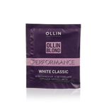 OLLIN BLOND PERFORMANCE White Classic Классический осветляющий порошок белого цвета 30г (2 шт)