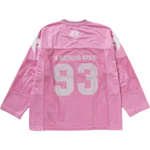 A Bathing Ape Line Camo Multilogo Relaxed Fit Football Jersey розовый