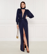 Платье Elisabetta Franchi - темно-синий(AB68447E2)