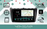 Магнитола для Mazda 6 2007-2012 - Vaycar VA41-0012-2K на Android 13, 8-ядер, 2K QLED, ТОП процессор, CarPlay, 4G SIM-слот