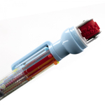 Ручка шариковая Alingar, "Динозавры", 0,7 мм, 6 цветов, автоматическая, штамп, круглый, цветной, пластиковый корпус, карт. уп.