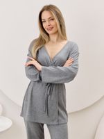 Кардиган-кимоно Эвила-1 Виотекс СЕРЫЙ