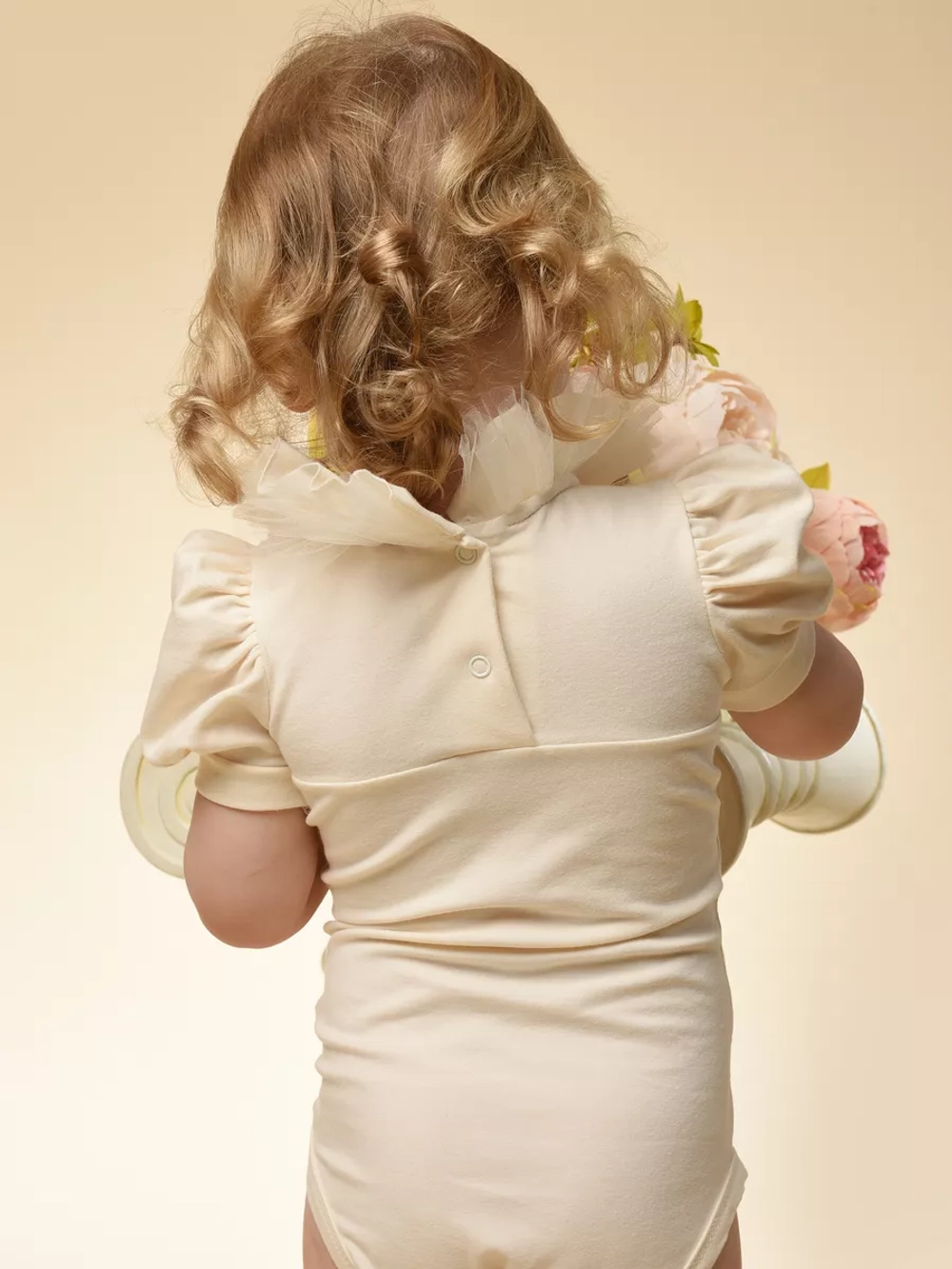 Боди с декоративным воротничком