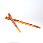 Деревянные заколки-шпильки для волос из вишни, набор из двух штук H1