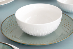 Тарелка 26см Easy Life Drops серая