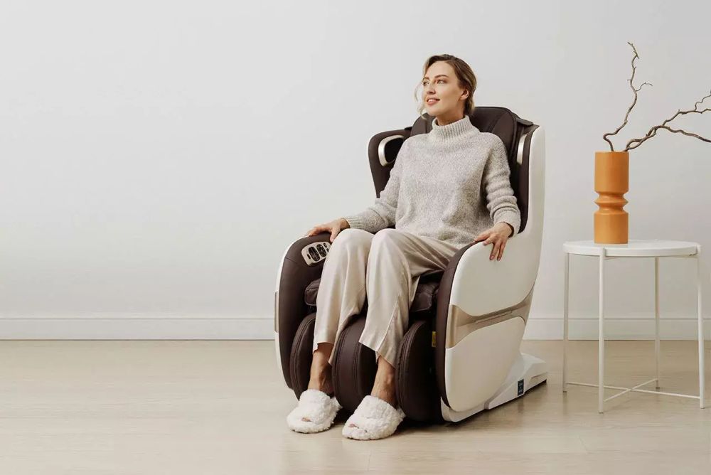 Массажное кресло Sigma от Casa&More Бежево-Коричневое