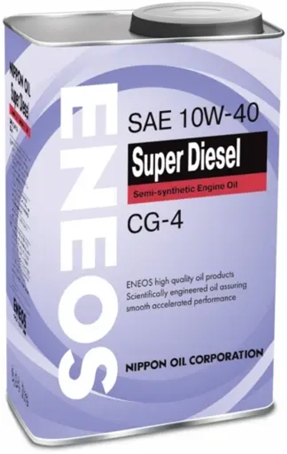 Масло моторное ENEOS 10W-40 CG-4 дизель п/синтетическое 4л / 10W40