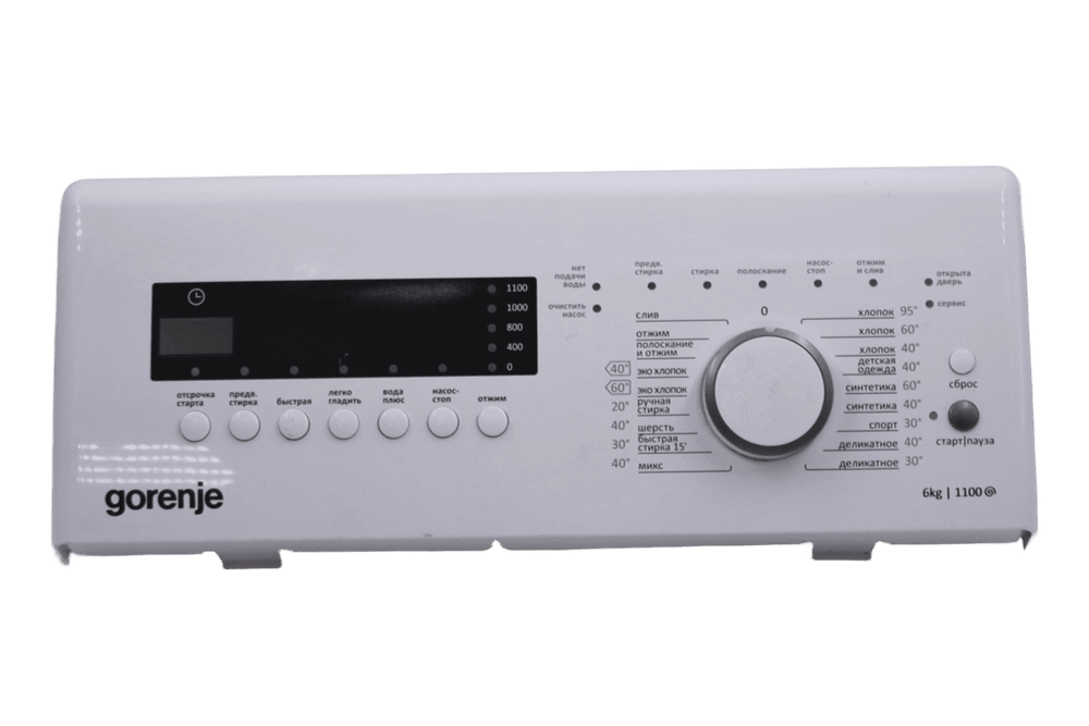 Пластик стиральной машины Gorenje WT 62113