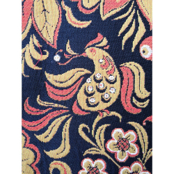 Гобелен Этника Хохлома черная