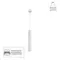 Точечный подвесной светильник Arte Lamp RIDGET A1526SP-1WH