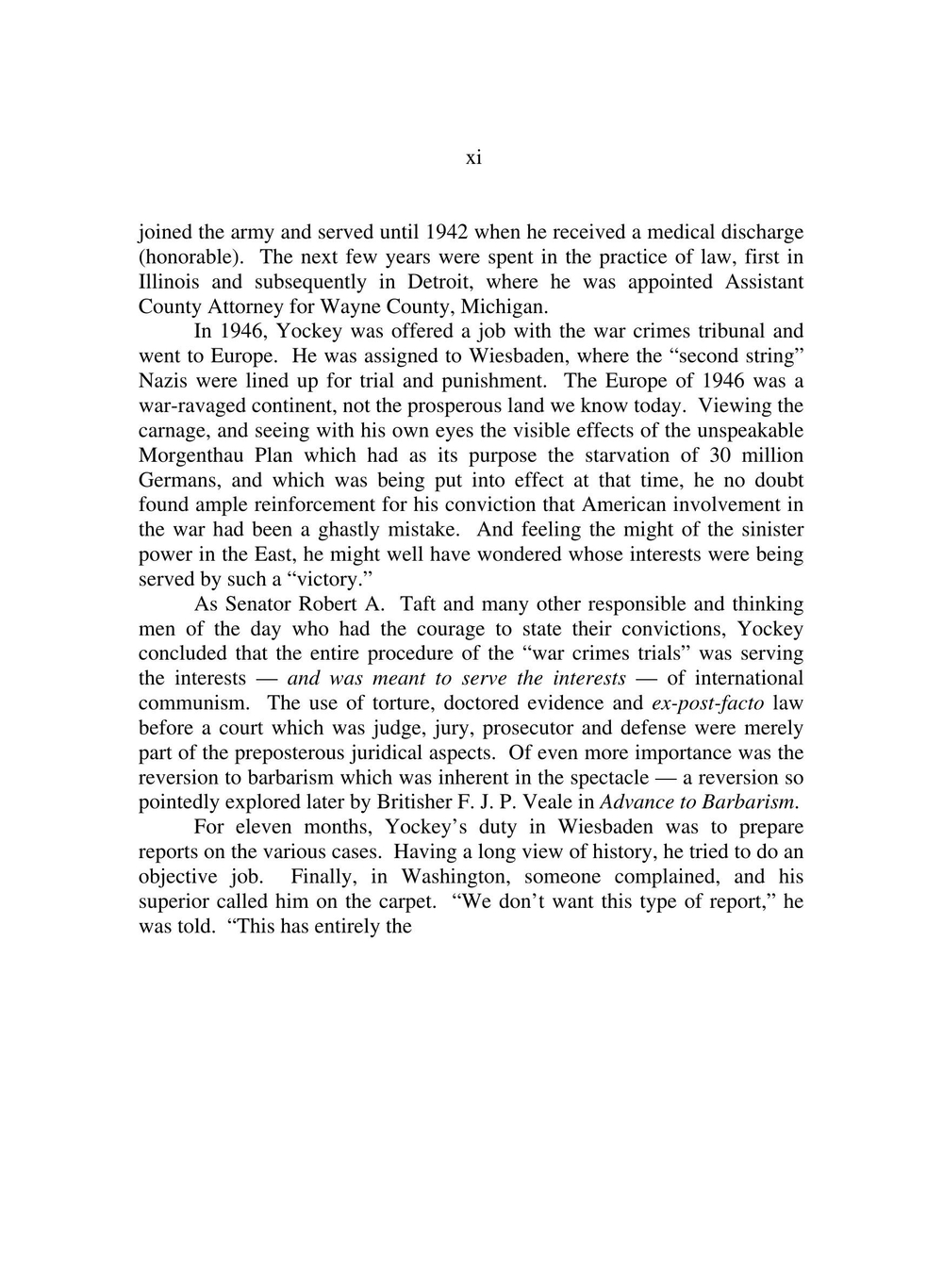 Imperium & The Proclamation of London | Francis Parker Yockey