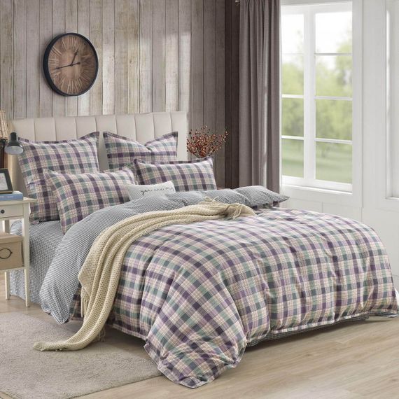 Рокки (фиолет) КПБ сатин 7Е