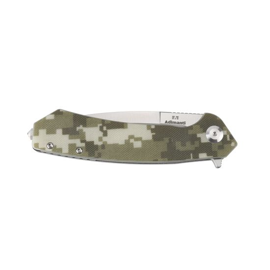 Складной нож Adimanti by Ganzo (Skimen design) камуфляж c клинком из стали D2, рукоять G10