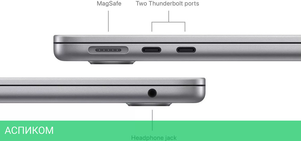 Ноутбук Apple Macbook Air 13" M3 2024 Z1G500179