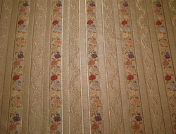 Жаккард Букет полоса малая беж