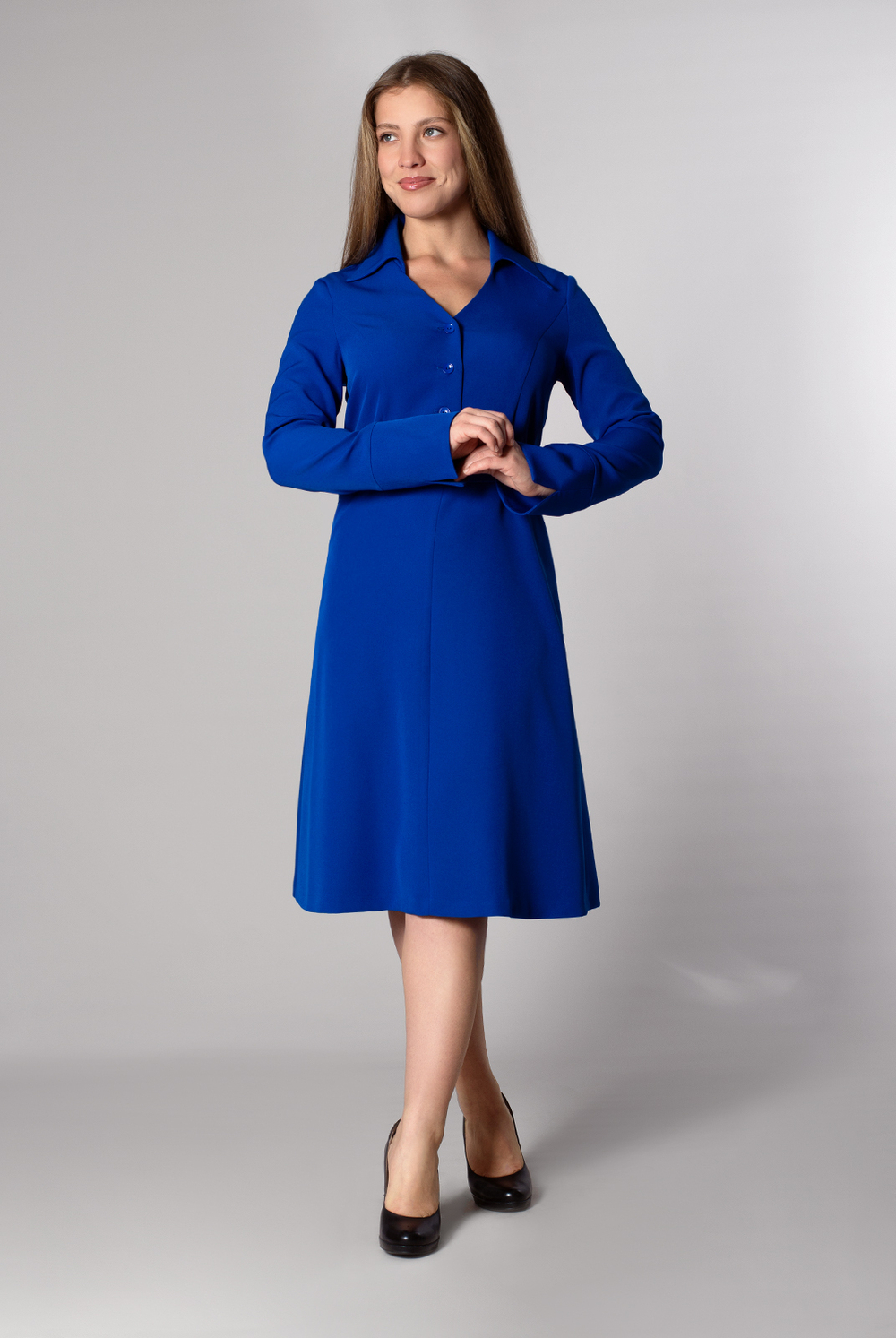 Платье женское 4475зп, василёк #184Вас054475зп