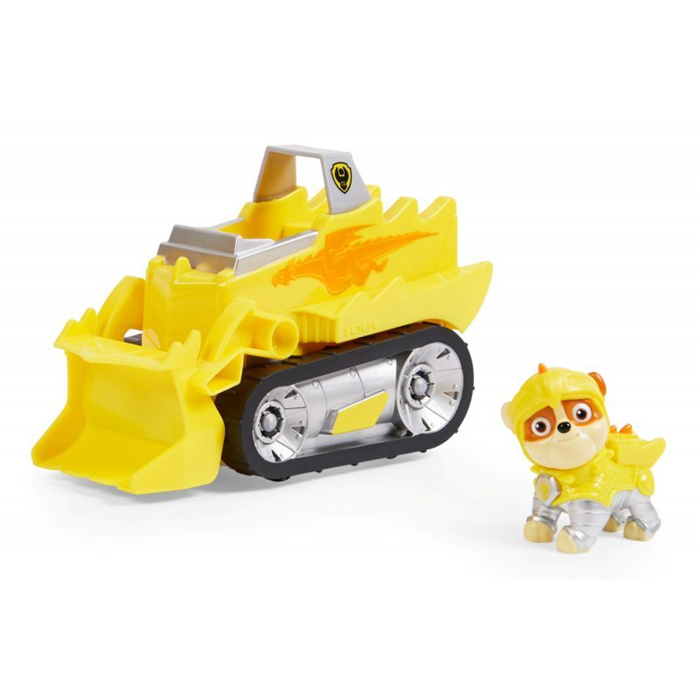 Paw Patrol Rescue Knights - автомобильный бульдозер + фигурка рыцаря из щебня 20133699