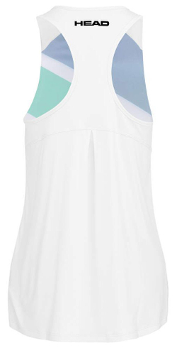 Футболка для девочки Head Agility Tank Top G - print perf/nile green
