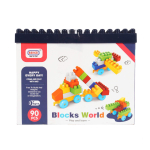 Конструктор блочный 90эл., кор 6680-7