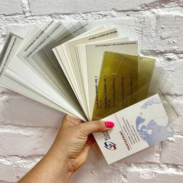 Прозрачный глянцевый пластик Pentaprint 0,2х1000х1400мм, 200мкм