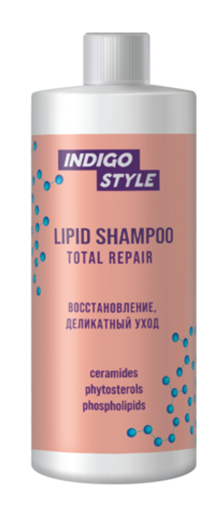 Indigo Style Hyaluron Шампунь для волос,Липидный 1000 мл