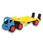 Пластмассовая игрушечная машина Toy Bibib "Эвакуатор с грузовиком" (35*12*18 см), сетка