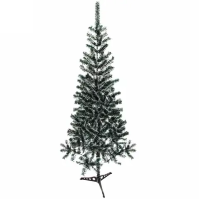 Ёлка «Метелица» 180 см, ПВХ белый иней (320 веток)