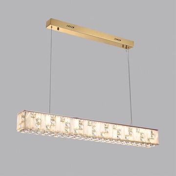 5072/50L HALL ODL24 615 золото/прозрачный/белый/металл/хрусталь/алебастр Подвес LED 35W 3700K CROSSA