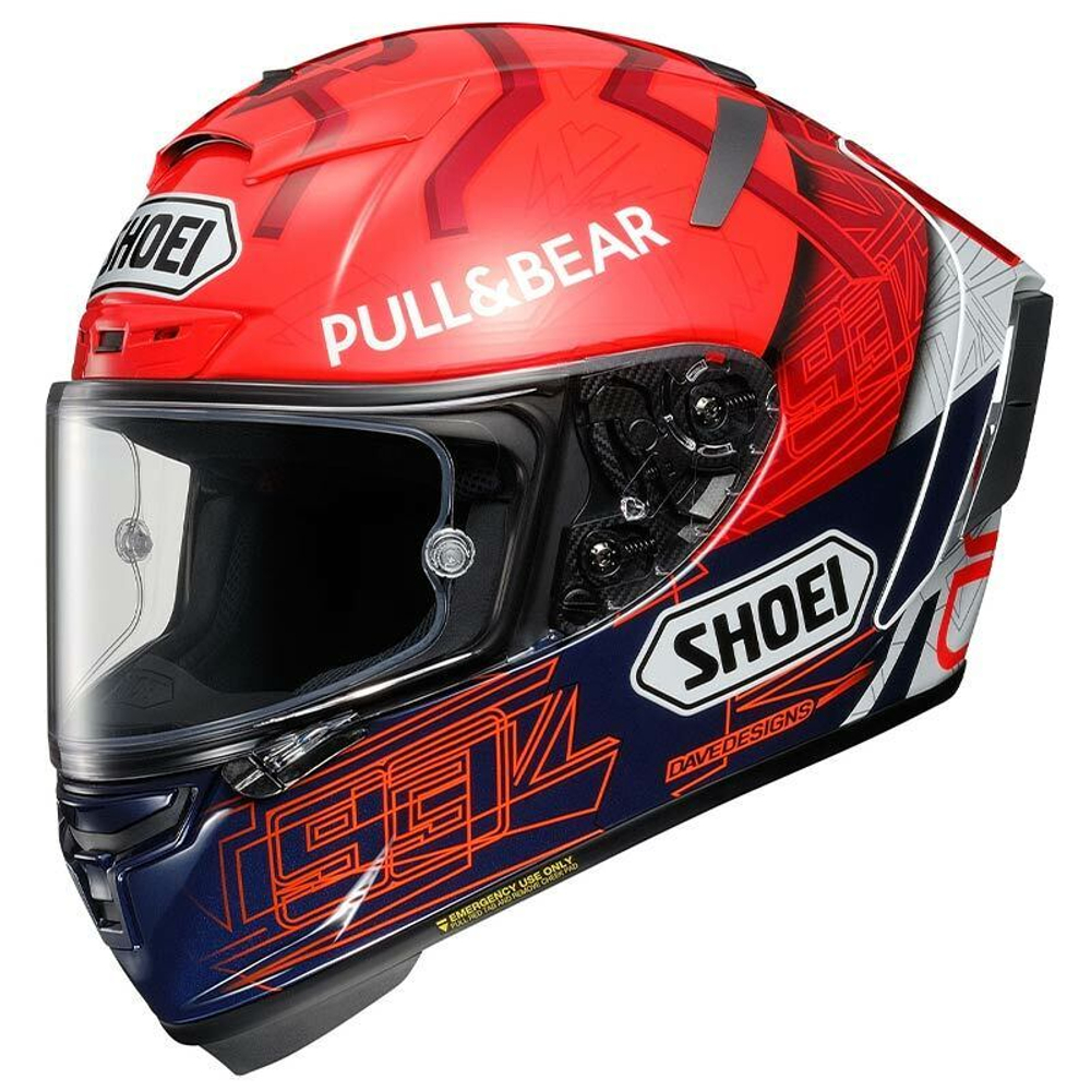 SHOEI X-SPIRIT III Marquez 6 TC-1