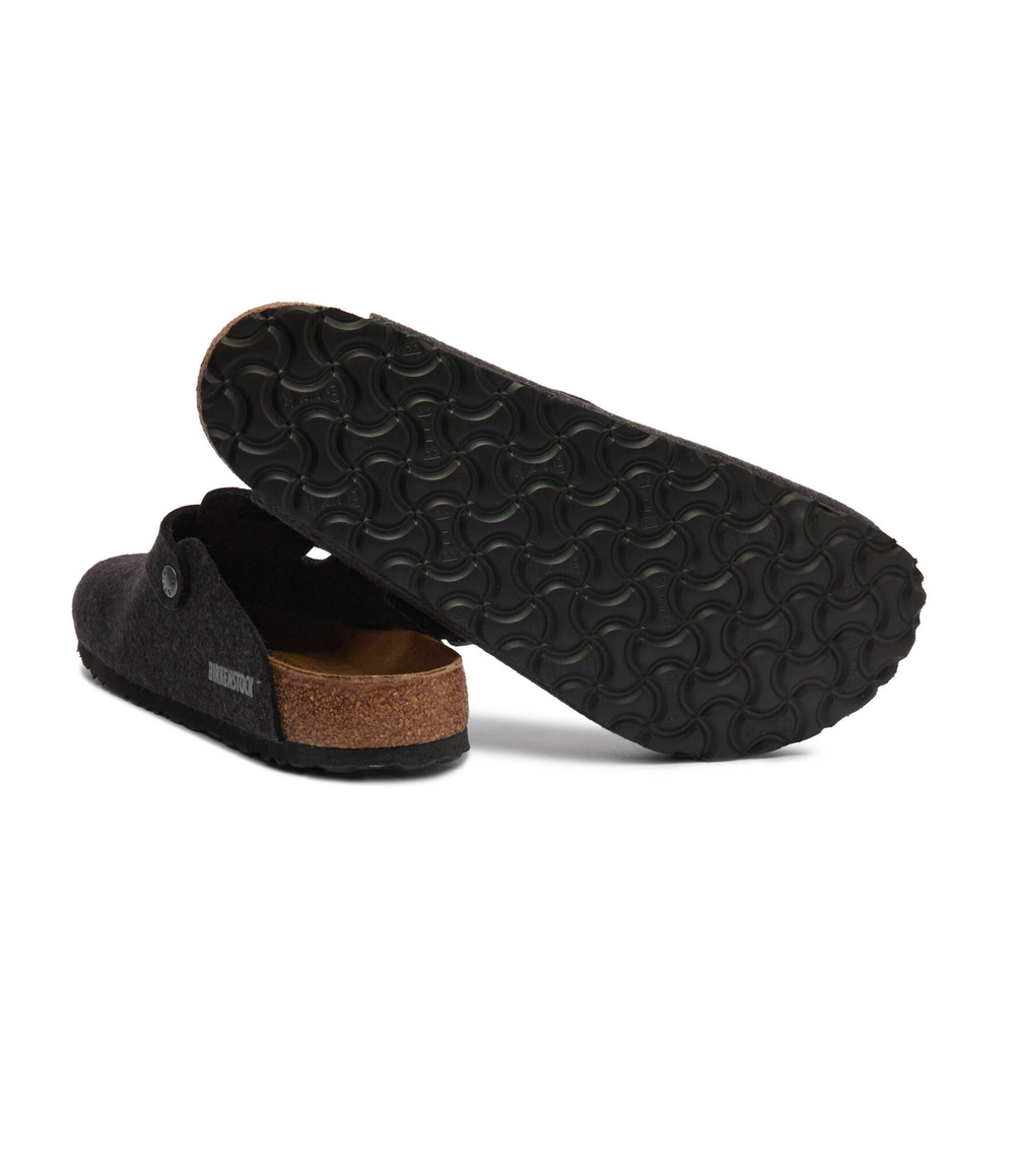 Хлопковое мюли Boston Birkenstock - серый(160371)