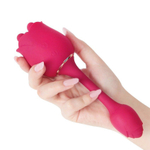 Розовый вибромассажер Forget Me Not 5 - 20,6 см. (Цвет: розовый)