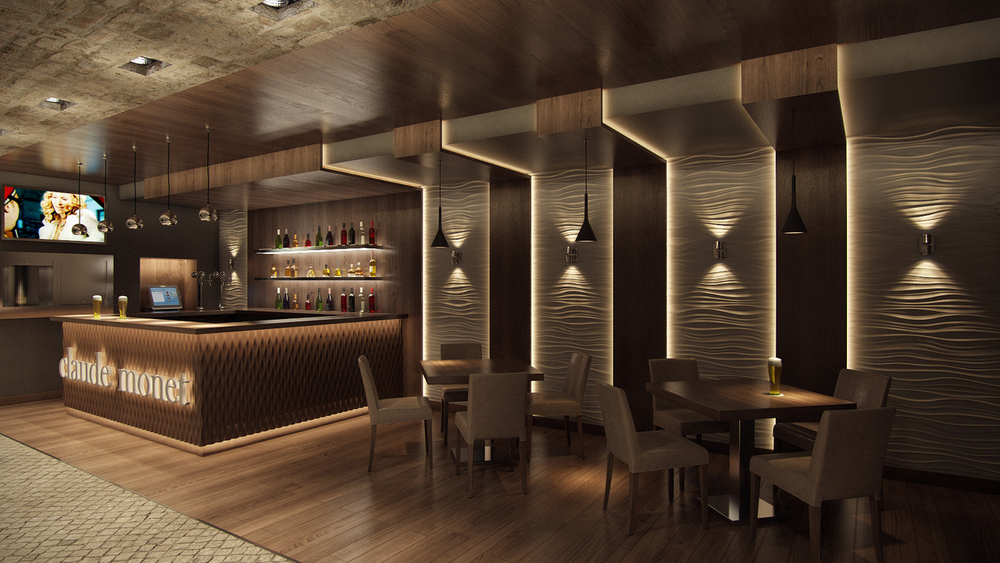 Интерьерные панели Surf