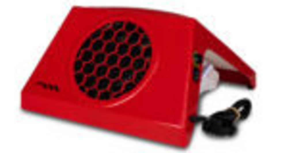 Пылесос MAX Ultimate-7 настольный супермощный (76Вт) Красный с красной подушкой