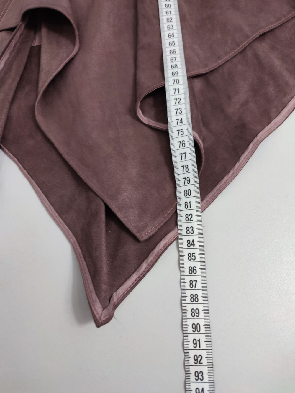 Юбка стильная коричневая 44 размер