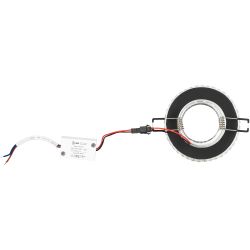 DK LD3 SL/WH Светильник ЭРА декор c белой светодиодной подсветкой, прозрачный | Встраиваемые LED светильники