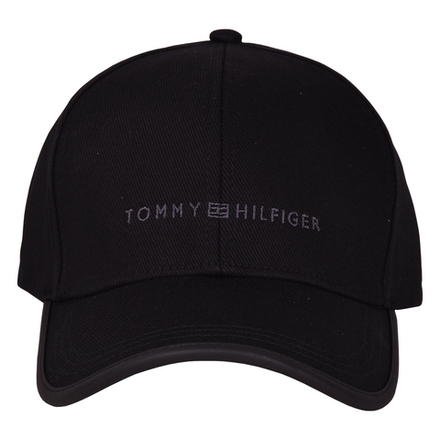 Теннисная кепка Tommy Hilfiger Premium Casual Cap Man - Black