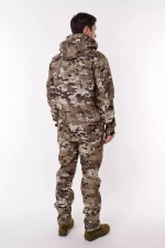 Демисезонный мужской костюм Onerus Тактика (Полофлис) Бежевый