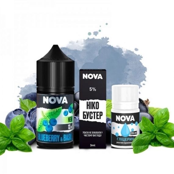 Chaser NOVA - Blueberry Basil (30ml, 5% nic)