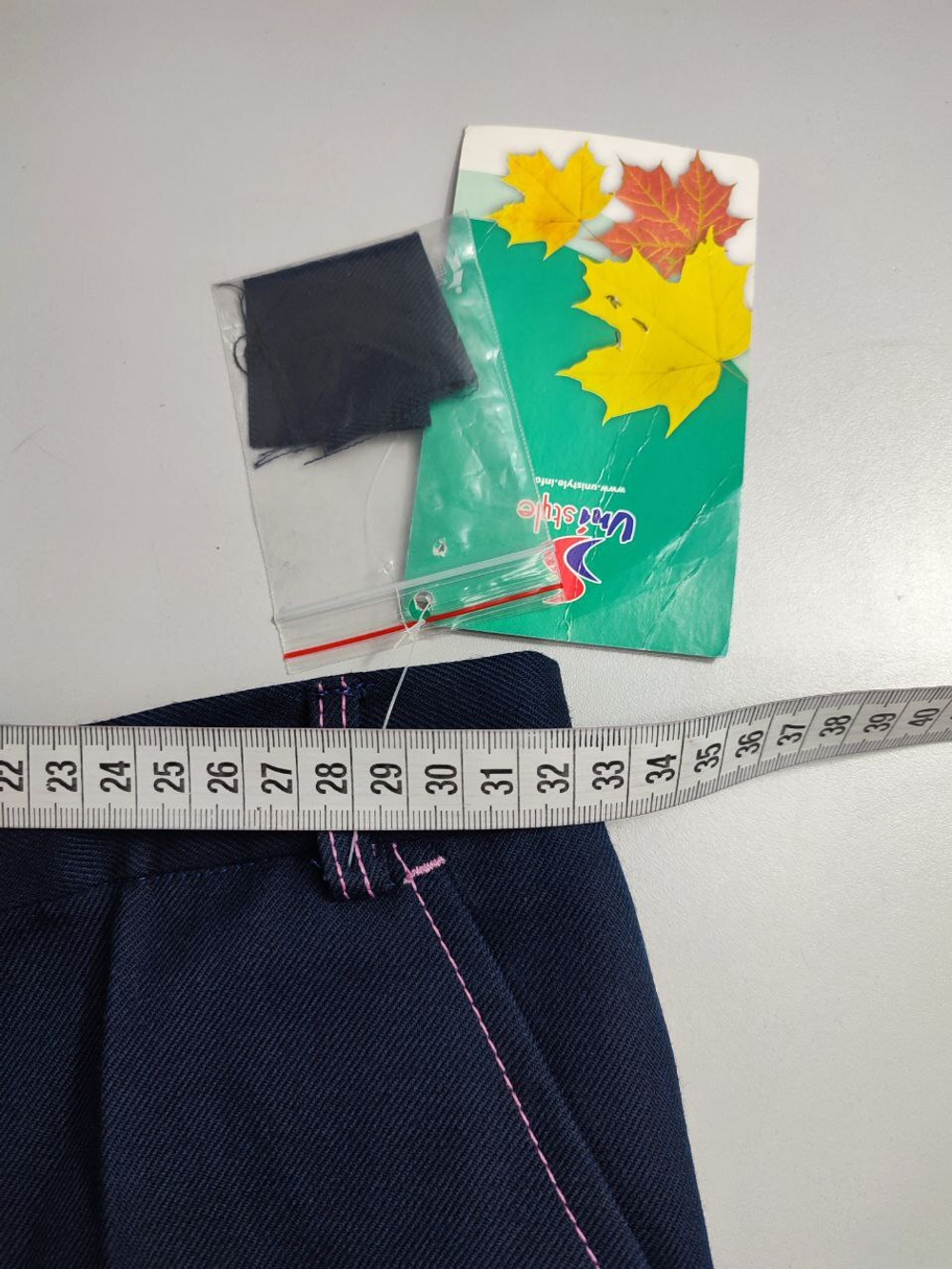 Брюки-капри UniStyle темно-синие на 13 лет, новые