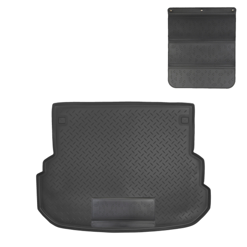 Коврик в багажник Norplast для Mercedes-Benz GLK в кузове X204 (2008-) Черный, арт.NPL-P-56-40-APP