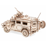 Бронеавтомобиль ЛИГЕР от Lemmo - Деревянный конструктор, 3D пазл, сборная модель