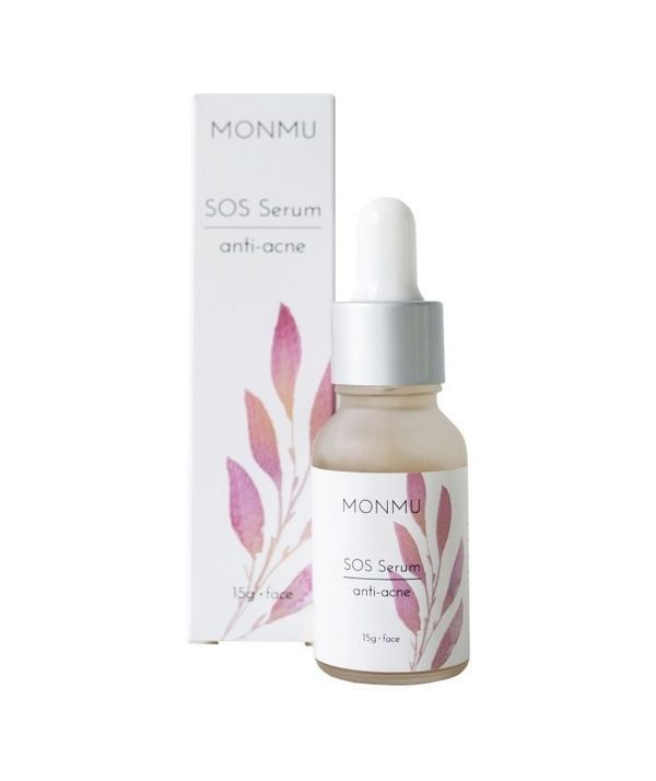 Monmu Интенсивная SOS сыворотка ANTI-ACNE с эффектом сияния