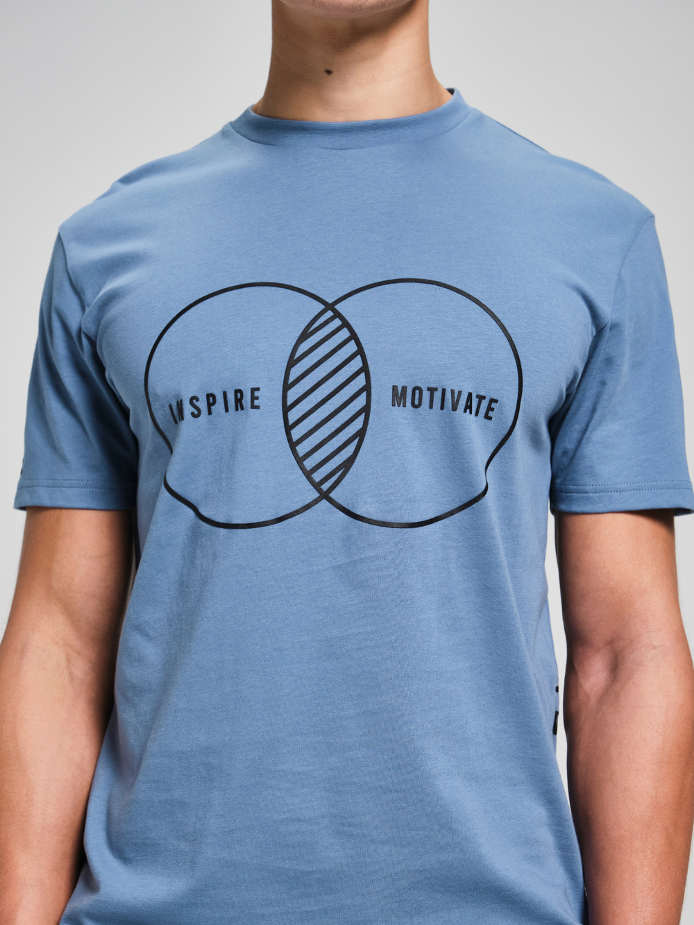 Футболка мужская ORIGINAL CREATOR INSPIRE T-SHIRT, Светло-синий