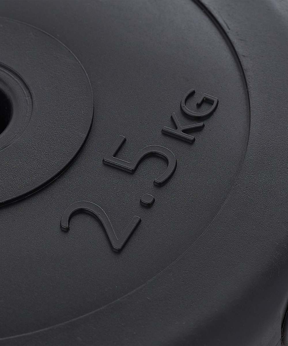 Диск пластиковый BB-203, d=26 мм, черный, 2,5 кг