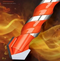 Сверла универсальные 5 шт. (6-6-8-10-12мм) по стеклу, керамограниту, мрамору, бетону, металлу, пластику, дереву