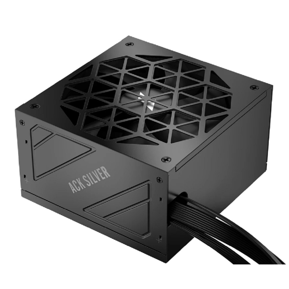 Блок питания 1STPLAYER Блок питания ACK SILVER 750W Black / ATX 3.1, APFC, 80 PLUS Silver, Double Forward, DC-DC, full Teapo caps, 140mm fan, non-modular / HA-750BA7-BK